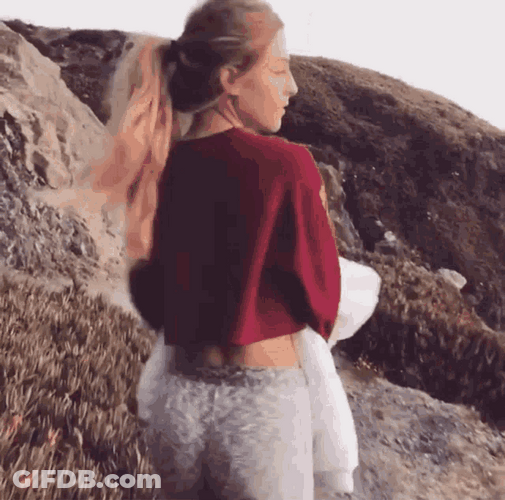 Leggings Hiking Outdoors Keech Blonde GIF