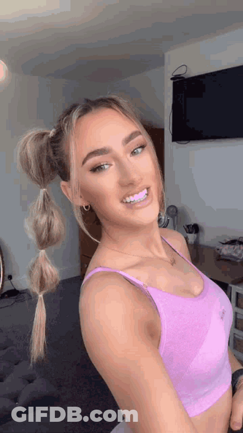 Leggings Pink Purple Yoga Pants GIF