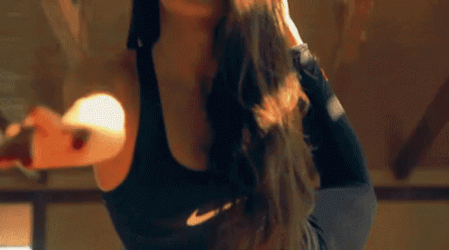 Leggings Yoga Pants Archer Pose GIF