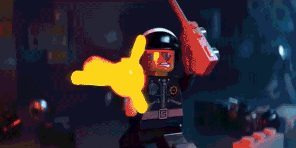 Lego Batman Fight Scene GIF