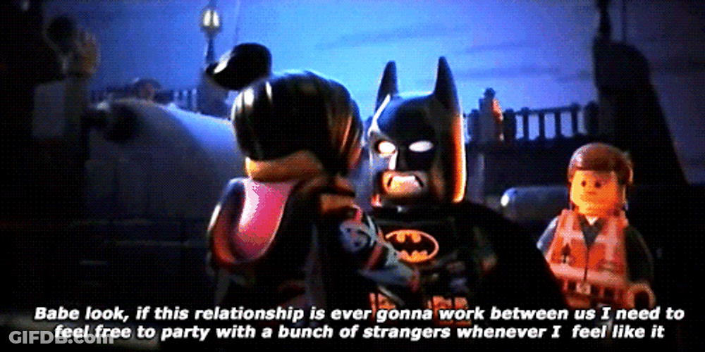 Lego Batman I Will Text You GIF
