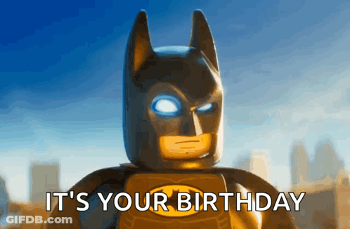 Lego Batman Says Its Your Birthday GIF