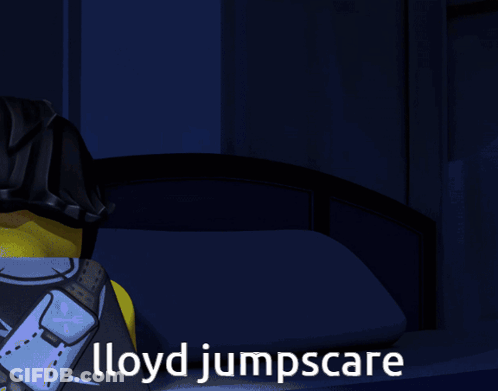 Lego Character Lloyd Jumpscare GIF