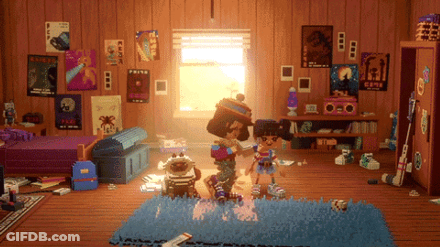 Lego Dance Party GIF