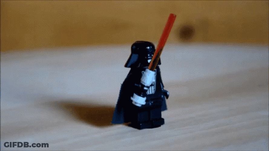 Lego Darth Vader GIF
