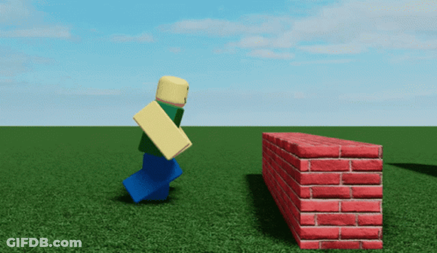 Lego Doing Parkour GIF