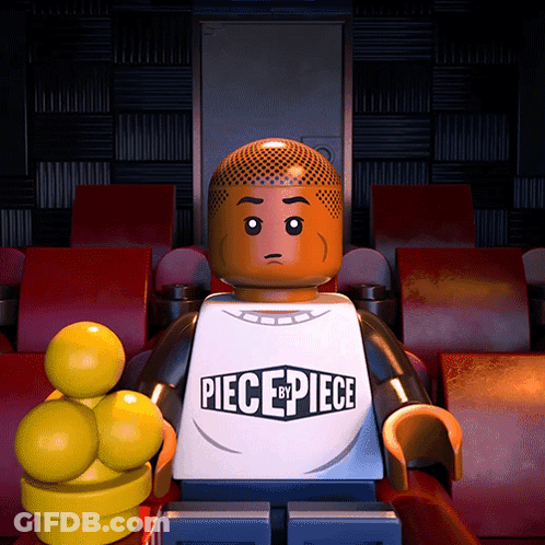 Lego Figure Wearing Shirt GIF