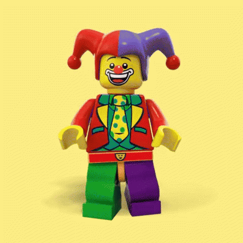 Lego Joker Laughing Out Loud GIF
