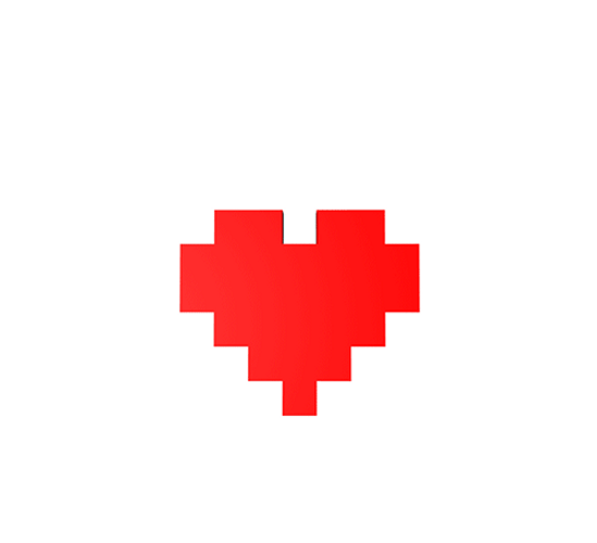 Lego Love Heart GIF