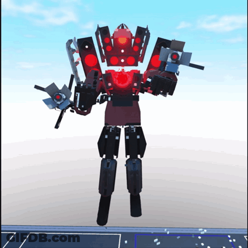 Lego Multiverse Titan Speakerman GIF
