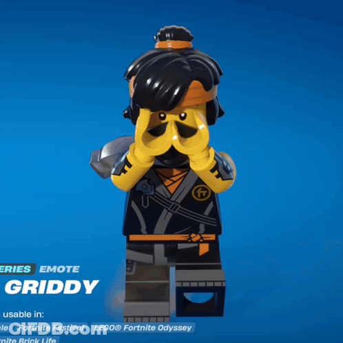 Lego Ninjago Griddy Character GIF