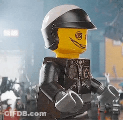 Lego Police Officer Smiling GIF