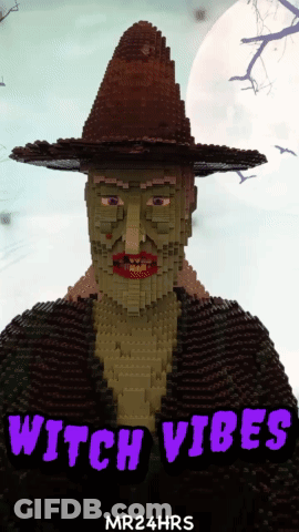 Lego Witch Poster GIF