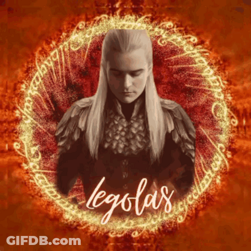 Legolas Fire Edit GIF