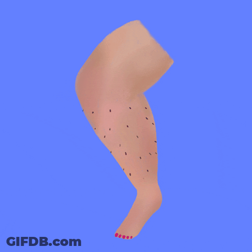 Legs Growing Hair Hairy GIF