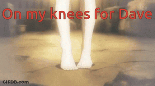 Legs On My Knees For Dave GIF