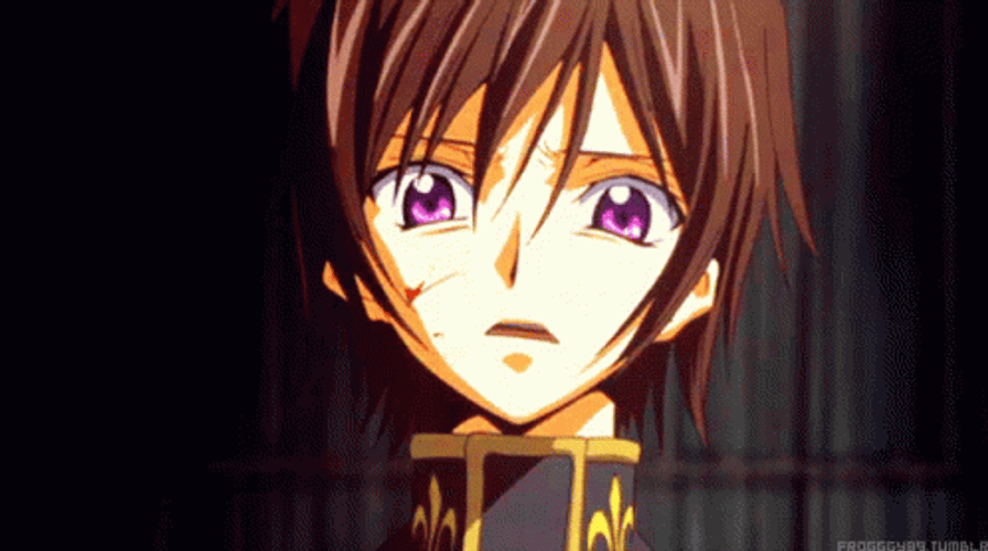 Lelouch Evil Smiling Smirk GIF