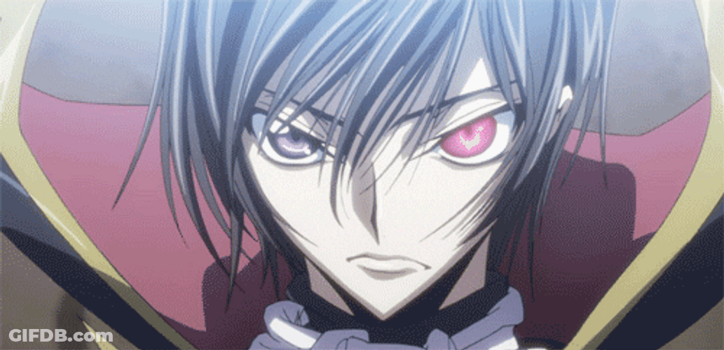 Lelouch Lamperouge Crying Blood GIF
