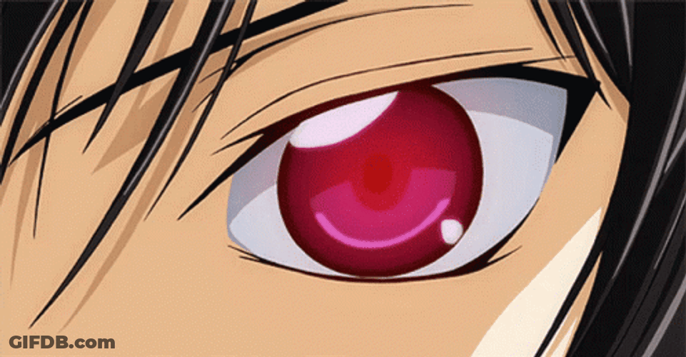 Lelouch Lamperouge Eagle Eye Flying GIF