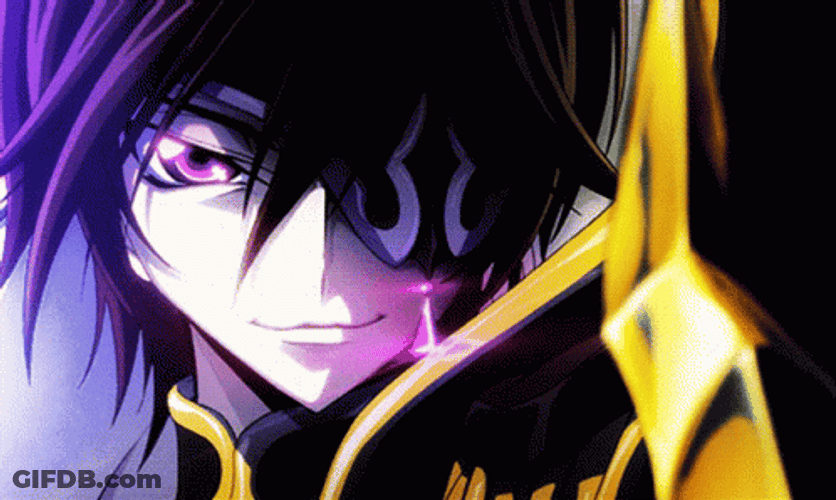 Lelouch Lamperouge Eerie Mask GIF