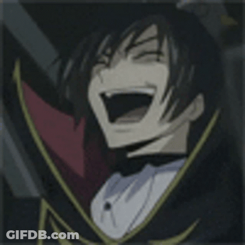 Lelouch Lamperouge Evil Laugh GIF