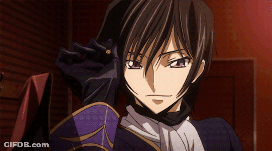 Lelouch Lamperouge Playing Dart Game GIF