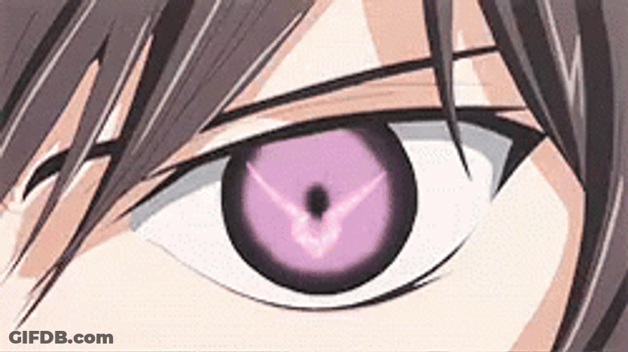Lelouch Lamperouge Purple Eye GIF