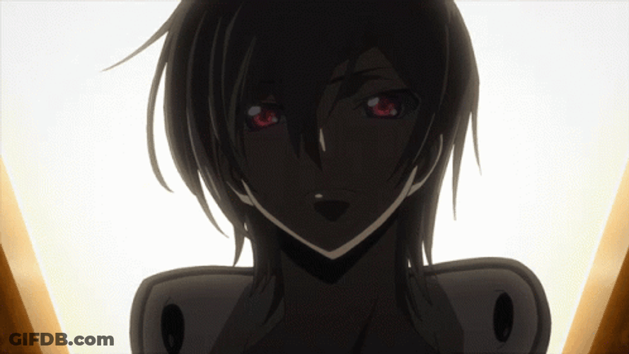 Lelouch Lamperouge Red Eyes Shadow GIF