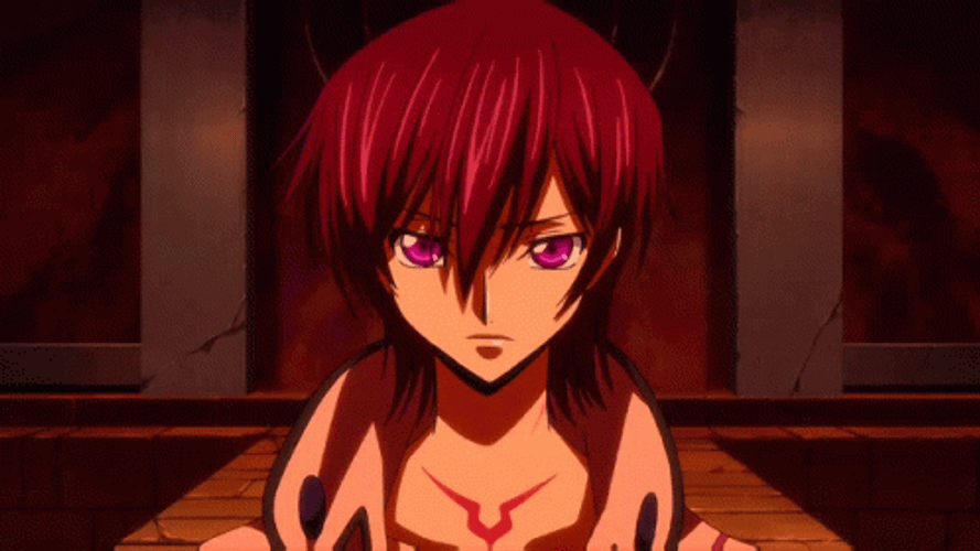 Lelouch Lamperouge Red Hair Day GIF