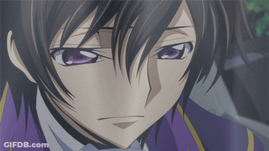 Lelouch Lamperouge Secret Green Charm GIF