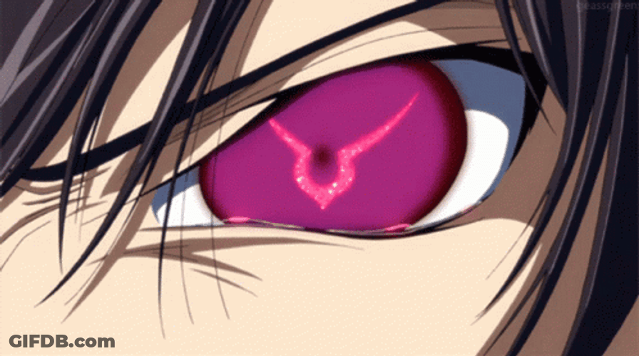 Lelouch Lamperouge Tears Falling GIF