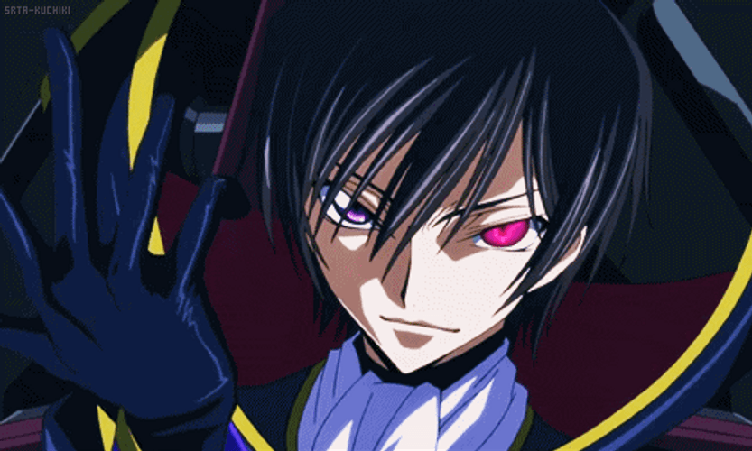 Lelouch Lamperouge Wearing Gloves GIF