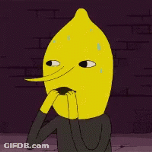 Lemongrab Open Its Mouth GIF