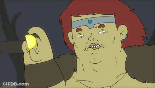 Lemons With Faces Saying Lemon Love GIF