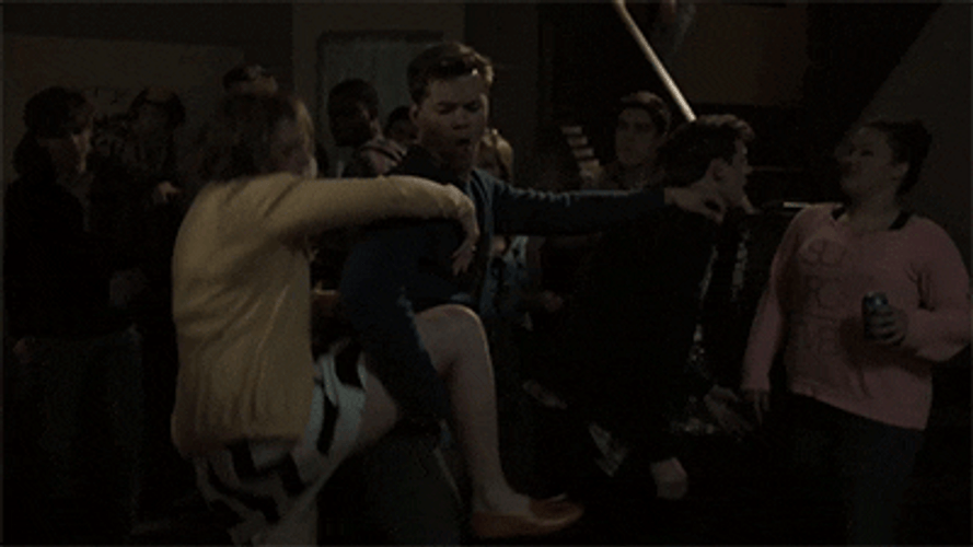 Lena Dunham Dry Hump GIF