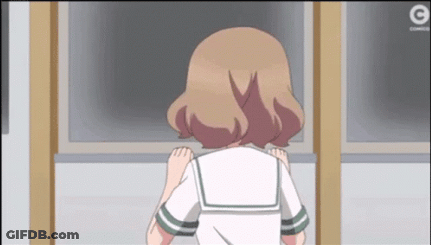 Lenny Face Anime Girl GIF