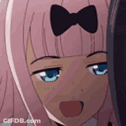 Lenny Face Chika Fujiwara GIF