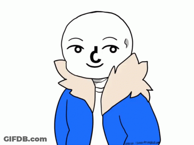 Lenny Face Sans GIF