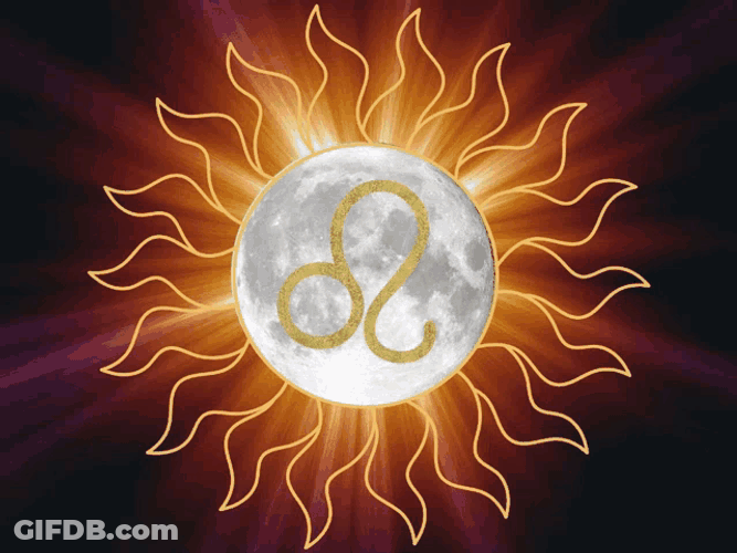 Leo Full Moon GIF