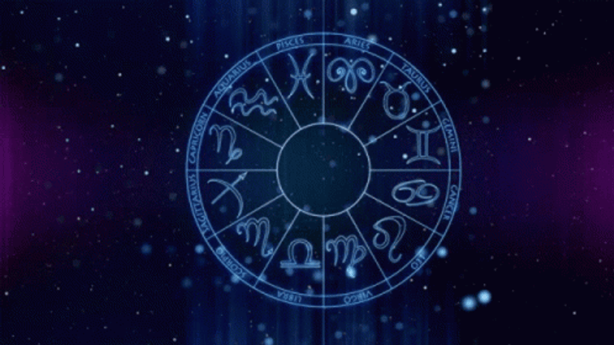 Leo Season Zodiac Symbols GIF