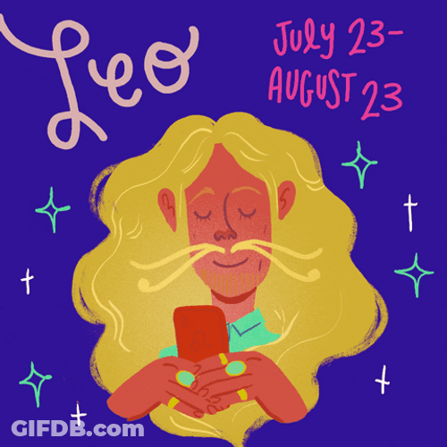 Leo Zodiac Sign GIF
