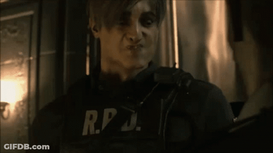 Leon Kennedy I Dunno GIF