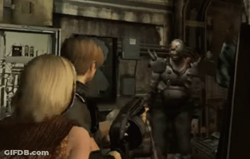 Leon S Kennedy Resident Evil GIF
