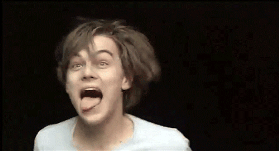 Leonardo DiCaprio Crazy Face GIF