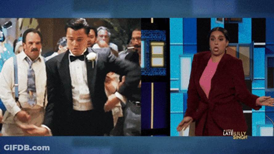 Leonardo DiCaprio Dance Copy GIF