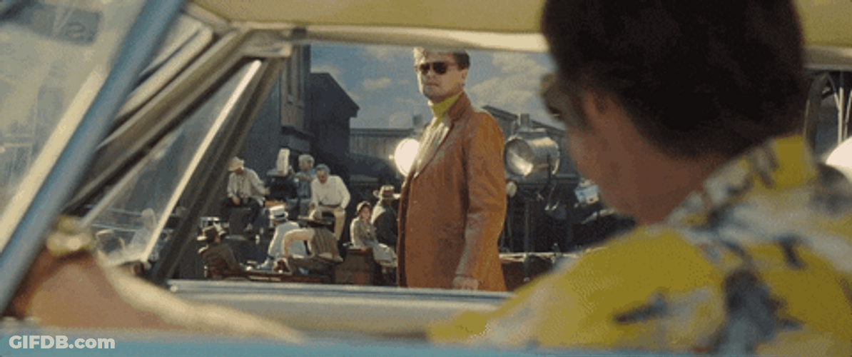 Leonardo DiCaprio Doing Finger Gun GIF