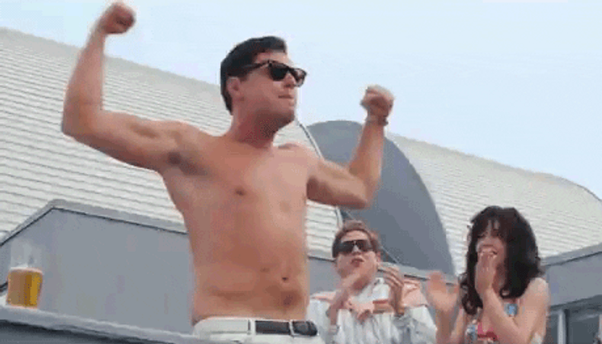Leonardo DiCaprio Flex GIF