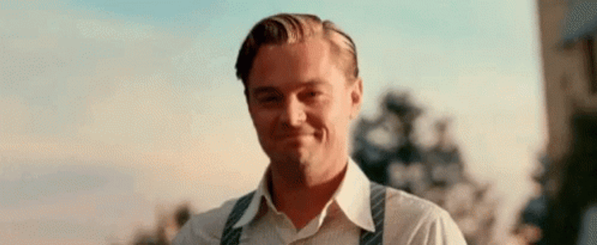 Leonardo DiCaprio Hi GIF