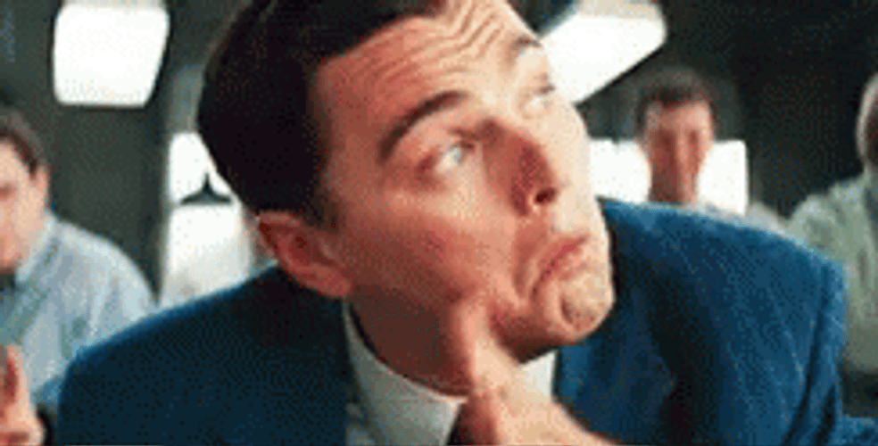 Leonardo DiCaprio Hmm Maybe GIF