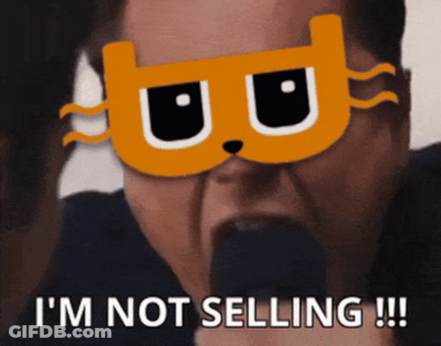 Leonardo DiCaprio Im Not Selling GIF